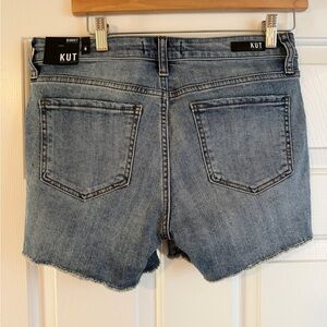 KUT From The Kloth NWT Frayed Gidget Short.